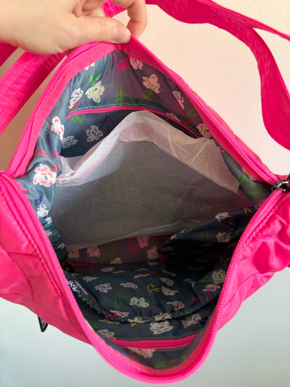 Lug Zipliner Convertible Hobo Bag in Pink - Picture 5 of 6
